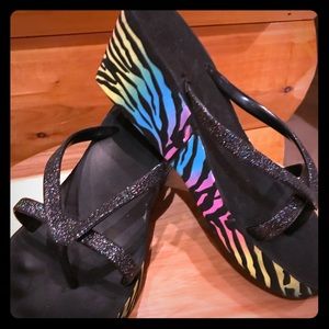 Lightly worn sandals